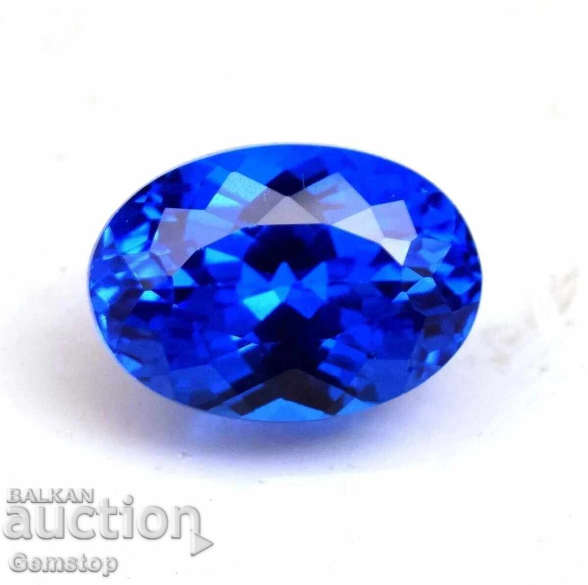 ΕΥΚΑΙΡΙΑ! 12.10 ct φυσικό ζαφείρι οβάλ με πιστοποιητικό EGL από 1€! με τιμή € 0.01 | 0.02 BGN