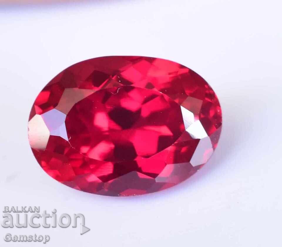 Licitatie! 4.85 ct. rubin natural oval, certificat AGSL, de la 1 RON! - 6