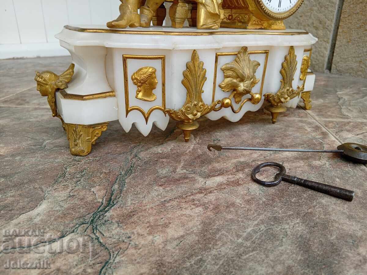 Licitație Ceas de șemineu rar - Franța/sec. XIX - Funcționează!