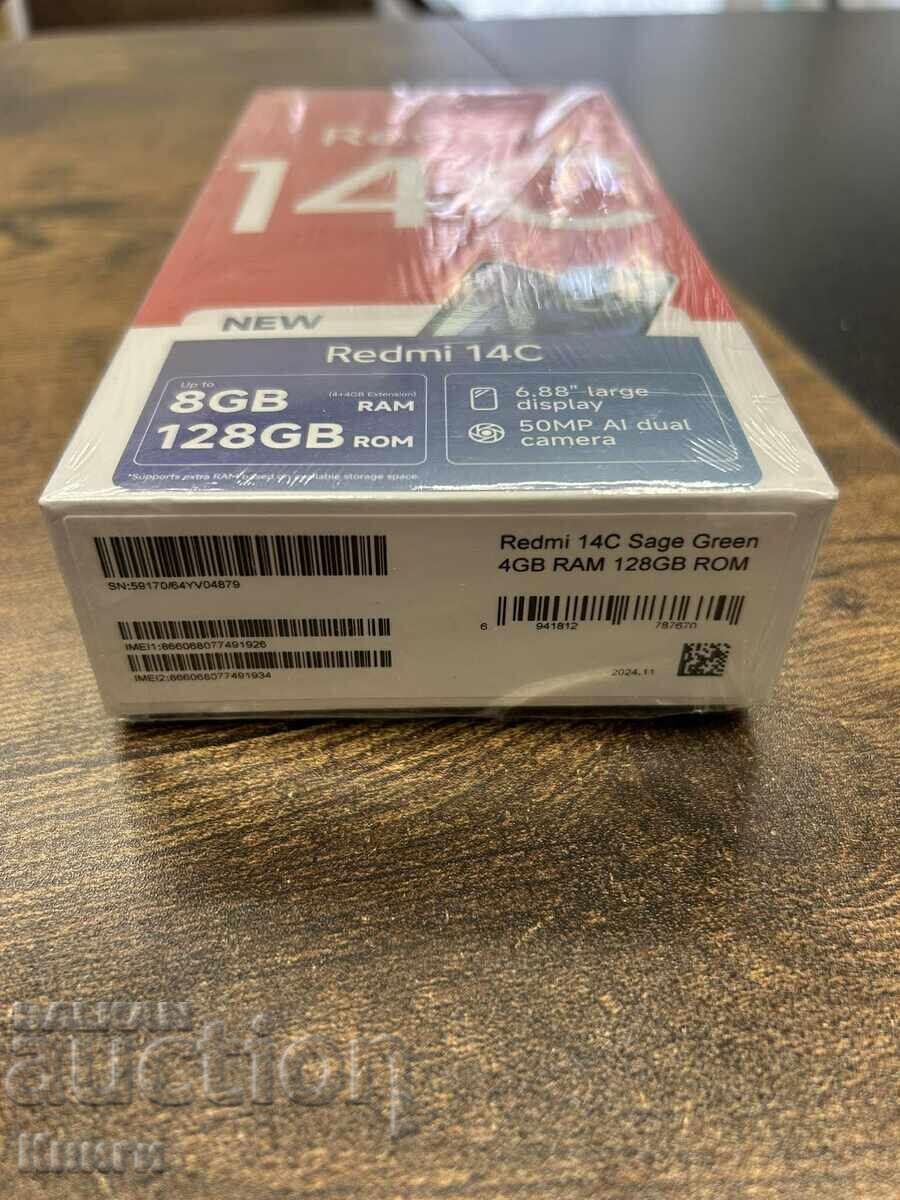 Аукцион Телефон Xiaomi Redmi 14 C 128 GB - нов