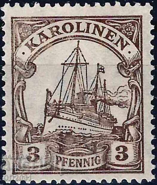 Germania Colonii Insulele Caroline 1900 - nave