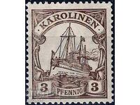 Germania Colonii Insulele Caroline 1900 - nave