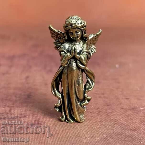 ΠΡΟΣΦΟΡΑ! 30 γρ. στυλιζαρισμένη ορειχάλκινη φιγούρα αγγέλου από τον 1ο αι.!