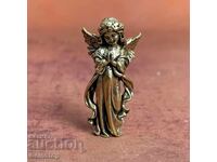 ΠΡΟΣΦΟΡΑ! 30 γρ. στυλιζαρισμένη ορειχάλκινη φιγούρα αγγέλου από τον 1ο αι.!