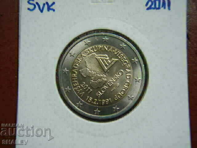 2 ευρώ 2011 Σλοβακία "20 χρόνια" - Unc (2 ευρώ) - 5