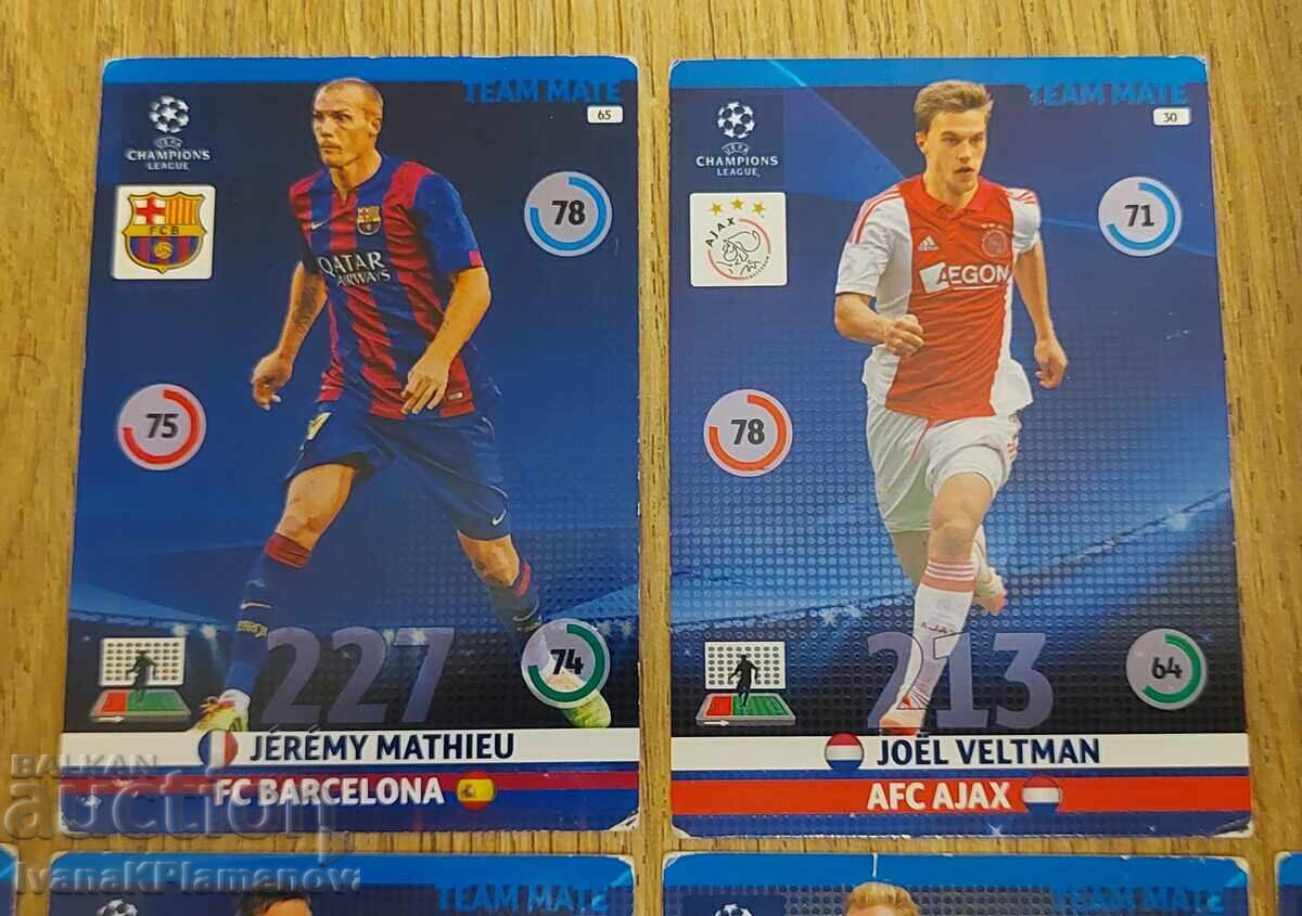 Carduri de fotbal 10 bucăți pentru colecționari - 6