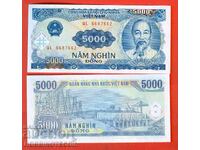 VIETNAM VIET NAM 5000 Dong emisiunea - numărul 1991 NOU UNC