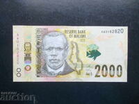 MALAWI, 2000 kwacha, 2016, UNC