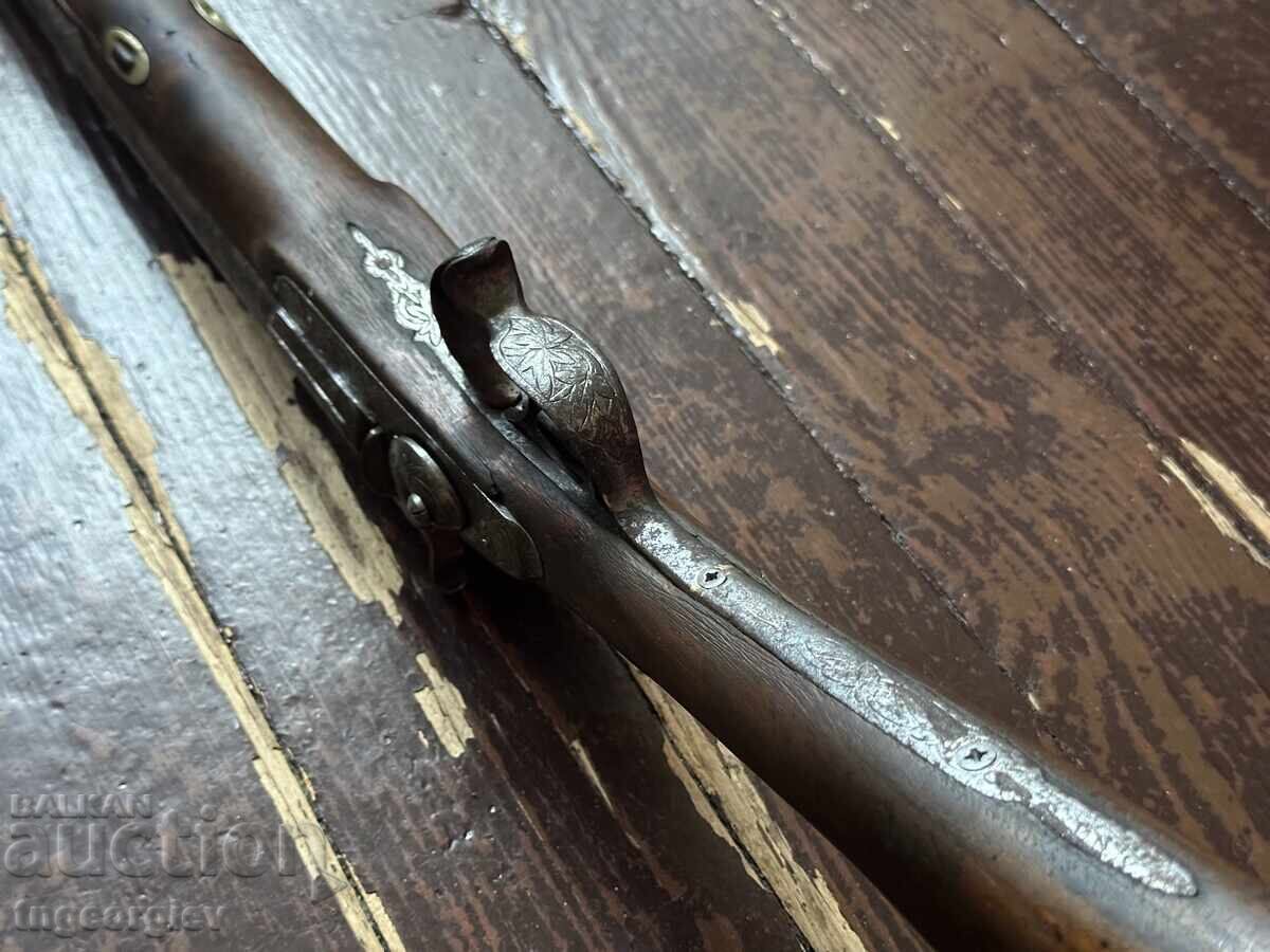 TWO SMOKING BARRELS - 1850 GUN - 5