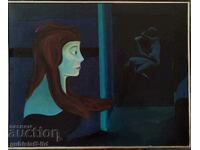 Painting "Crossing", Art. Roger Kraev (1945-2022)