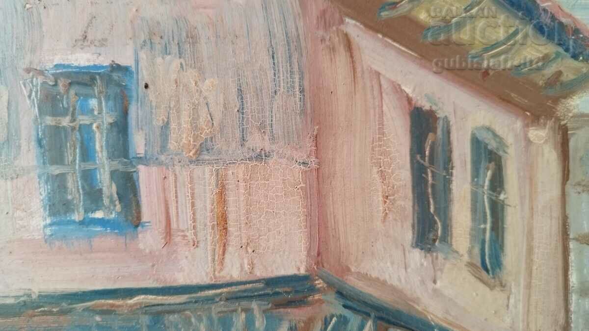 Livrarea Pictura, „Vedere din Plovdiv”, art. M. Mihailov, 1980