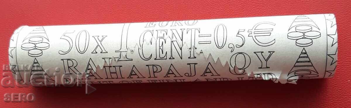 Finland - bank roll/coins/ 50x1 cent 1999