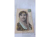 Carte poștală Algerie Belle Fatma 1904
