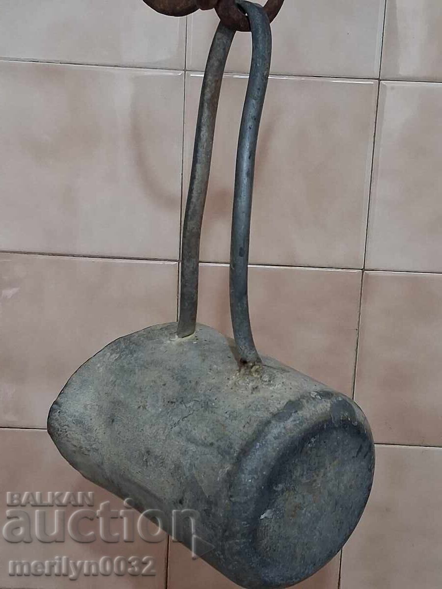 Μεταλλικό κύπελλο με λαβή κανάτα κανάτι σκεύος - 5