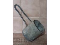 Cană cu mâner, carafă, pocal, vas metalic