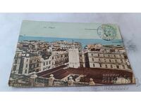 Postcard Alger Vue Panoramique 1905