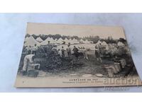 Carte poștală Campagne de 1914 Les Cuisines