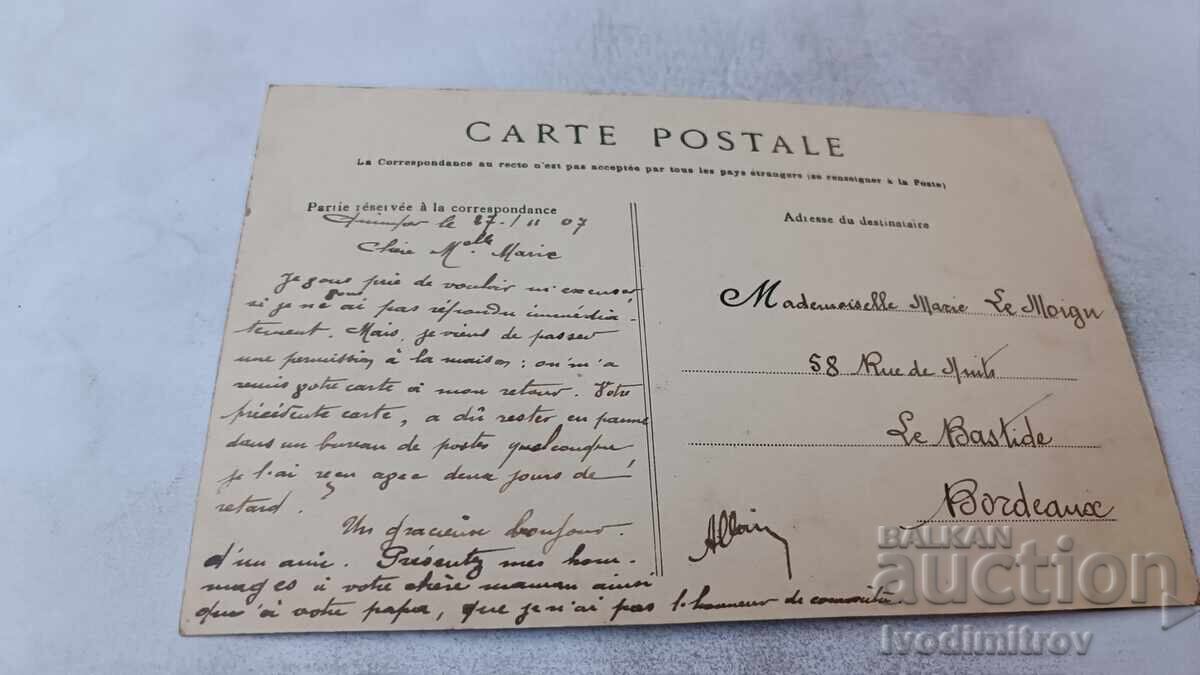P K Quimper Cazarma și Piața de cartofi 1907 cu preț € 23.00 | 44.98 BGN
