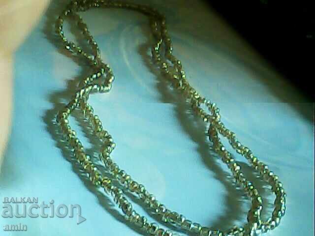 Beautiful long double bead necklace