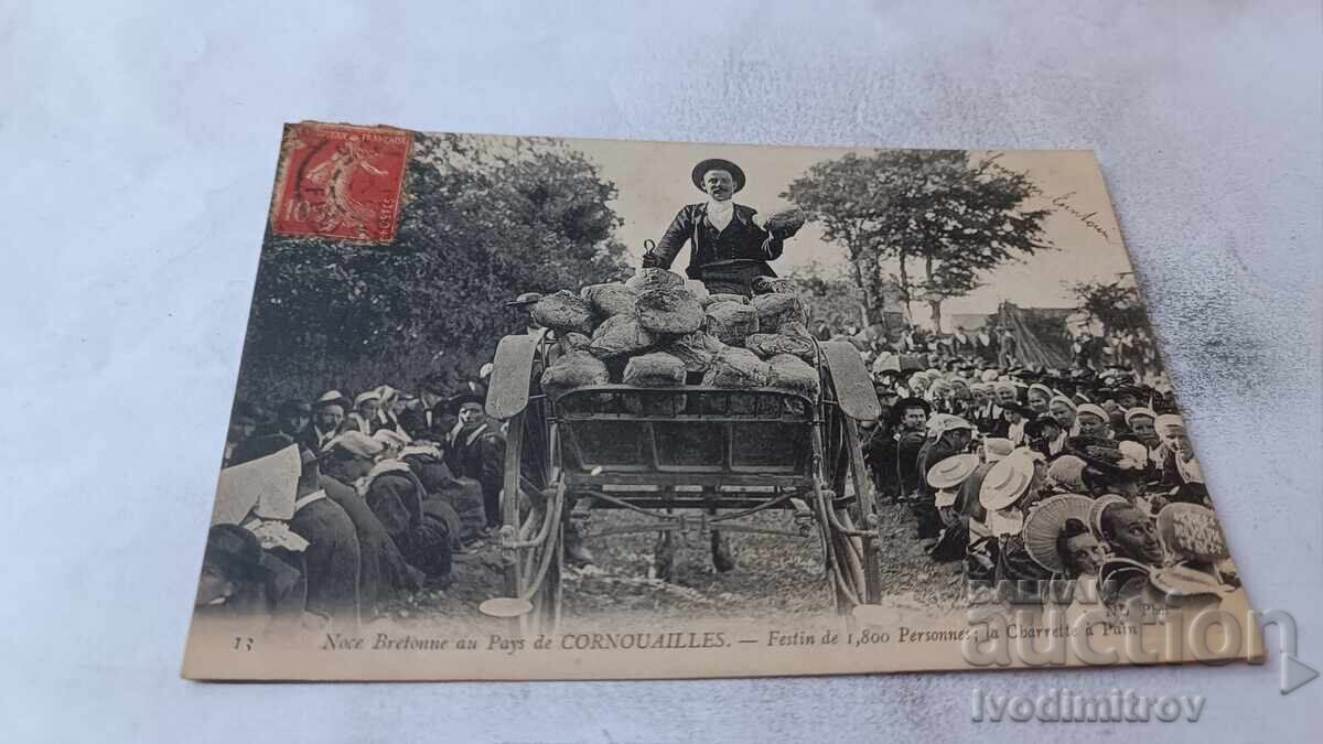 P K Cornwall 1800 Person Feast La Charrette a Pain
