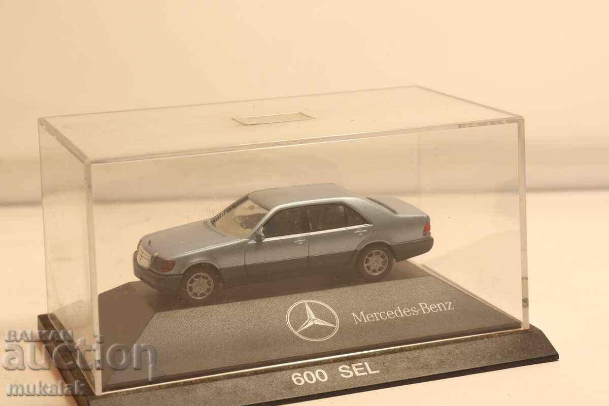 HERPA H0 1/87 MERCEDES BENZ 600 SEL ΜΟΝΤΕΛΟ ΑΥΤΟΚΙΝΗΤΟΥ - 6