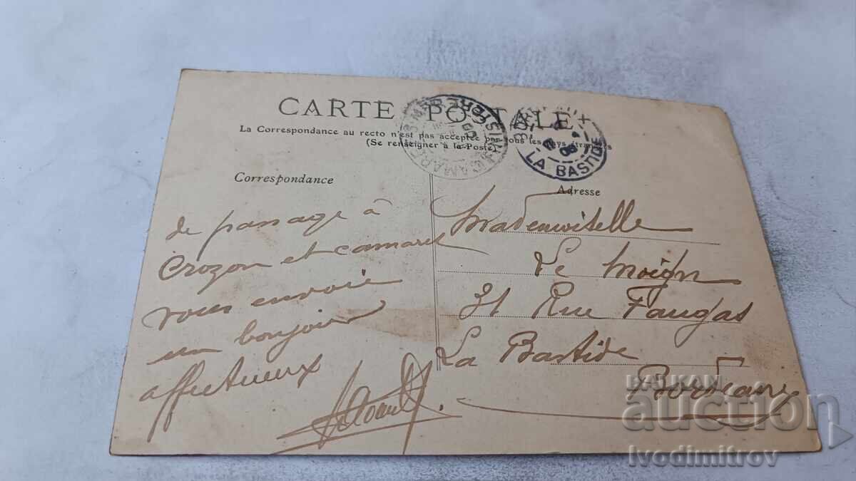 Postcard Camaret Les Chateau Vauban 1908 with price € 2.67 | 5.22 BGN