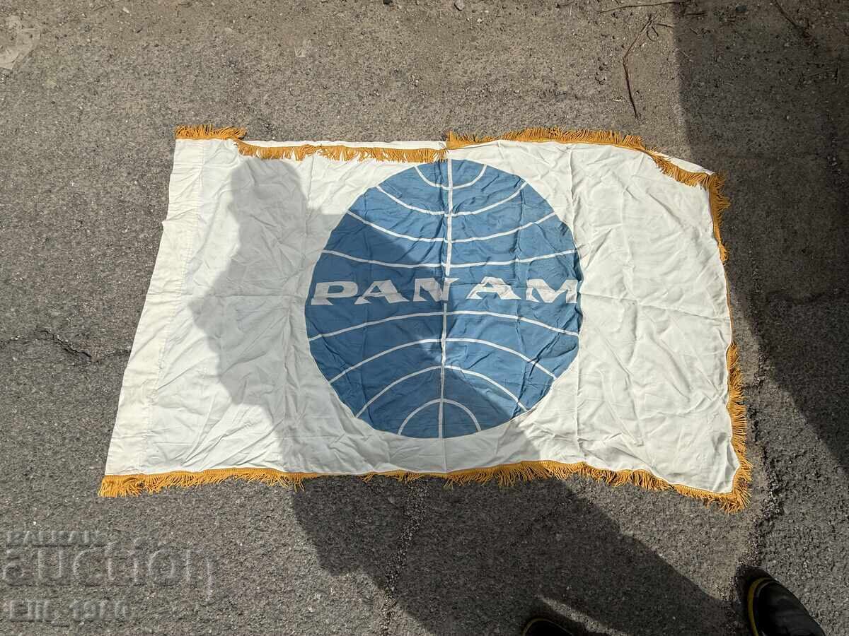 Συλλεκτική σημαία της αεροπορικής εταιρείας PAN AM