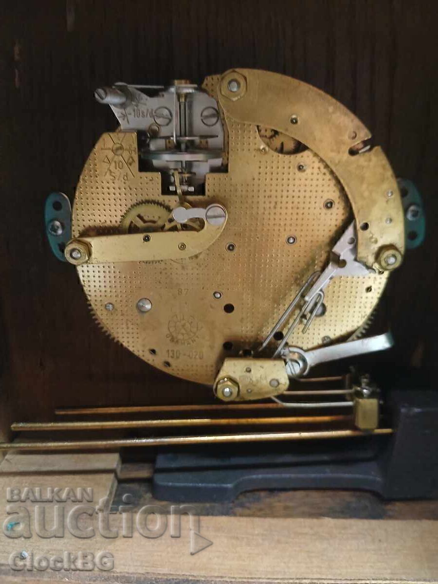 Vintage German Junghans mantel clock - 5