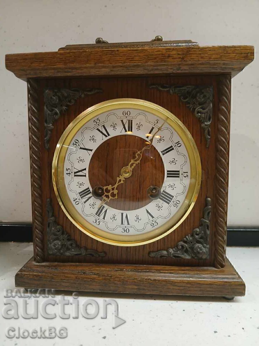 Vintage German Junghans mantel clock