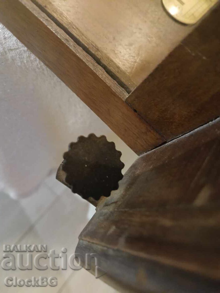 Ceas de perete german rar cu cal – Gründerzeit 1880 - 7