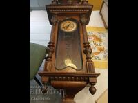 Σπάνιο γερμανικό επιτοίχιο ρολόι με άλογο – Gründerzeit 1880