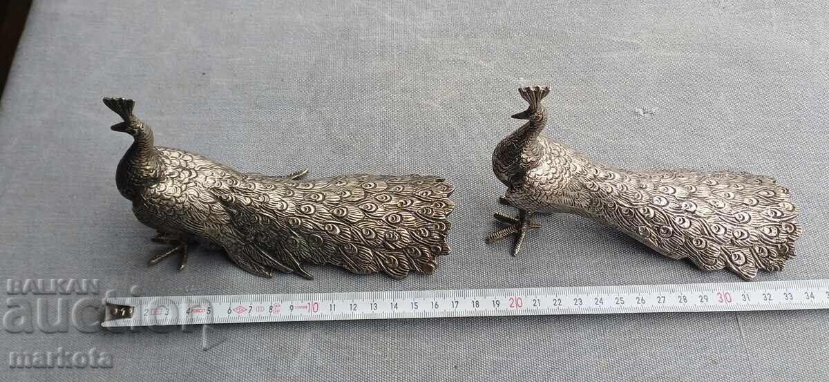 Antique bronze peacocks - white bronze with price € 50.00 | 97.79 BGN