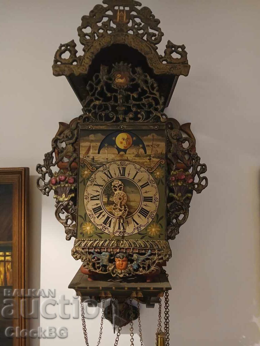 Αντίκα ρολόι καρέκλας 1880