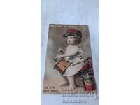 Пощенска картичка Graine de Poilu Du Jus Pour Para 1915