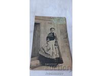 Καρτ ποστάλ Jeune Fille de Coray 1908