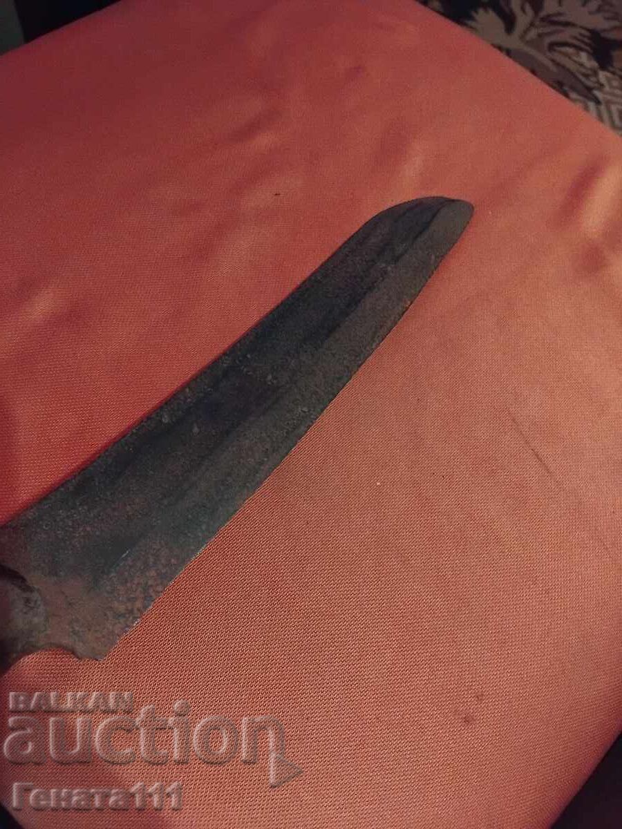 Auction  Old shepherd's forged Karakulaq knife