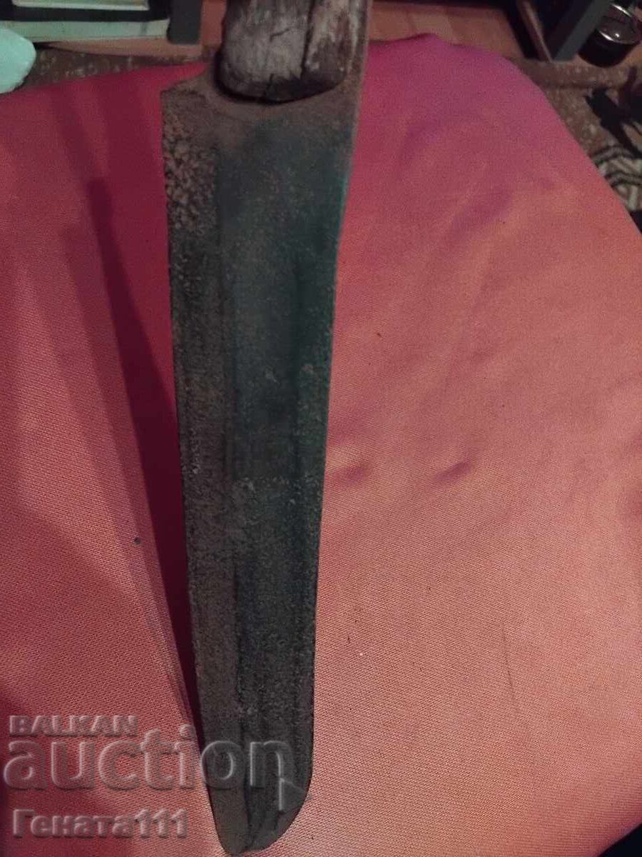 Old shepherd's forged Karakulaq knife - 6