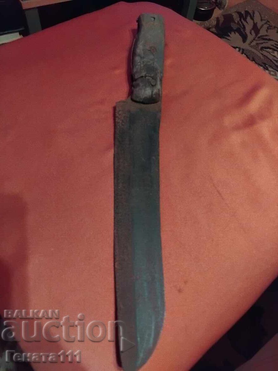 Old shepherd's forged Karakulaq knife