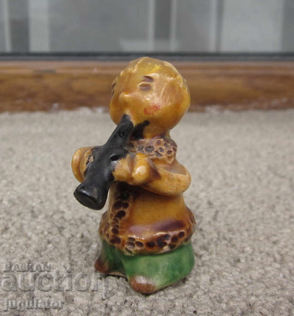 παλιά βουλγάρικη λαογραφική μικρή κεραμική φιγούρα με τιμή € 10.00 | 19.56 BGN