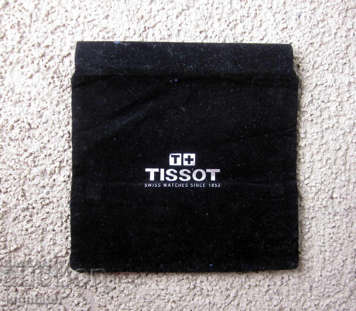 Tissot wristwatch packaging pouch