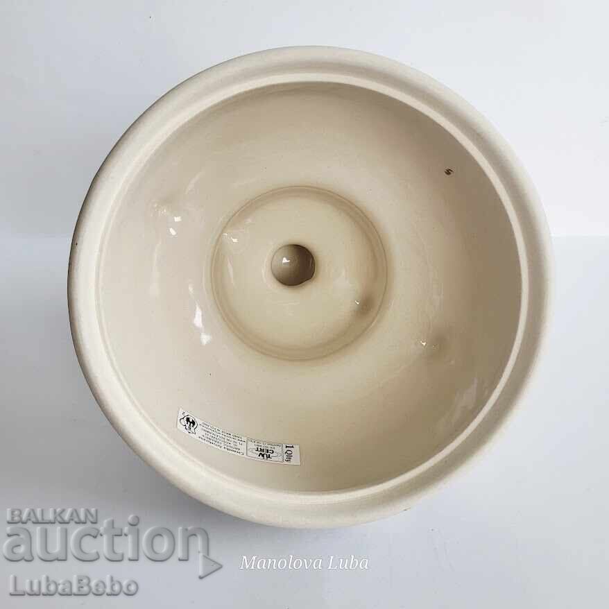 Πολωνικός κεραμικός θόλος για τυρί (cheese lady) - 5