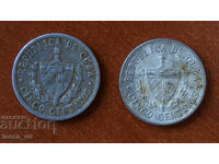 5 centavos Κούβα 1968 και 1971