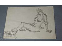 Стара Майсторска рисунка еротика голо тяло