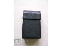 Husă din piele pentru țigări din perioada socialistă