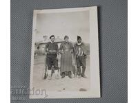 Fotografie militară veche, cetnici, uniformă, pușcă