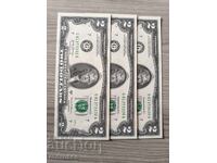 2 dolari SUA, 2017 (lot de 3 bucăți)