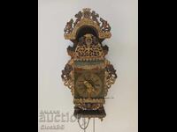 Antique Dutch Frisian Stoel Clock 1890