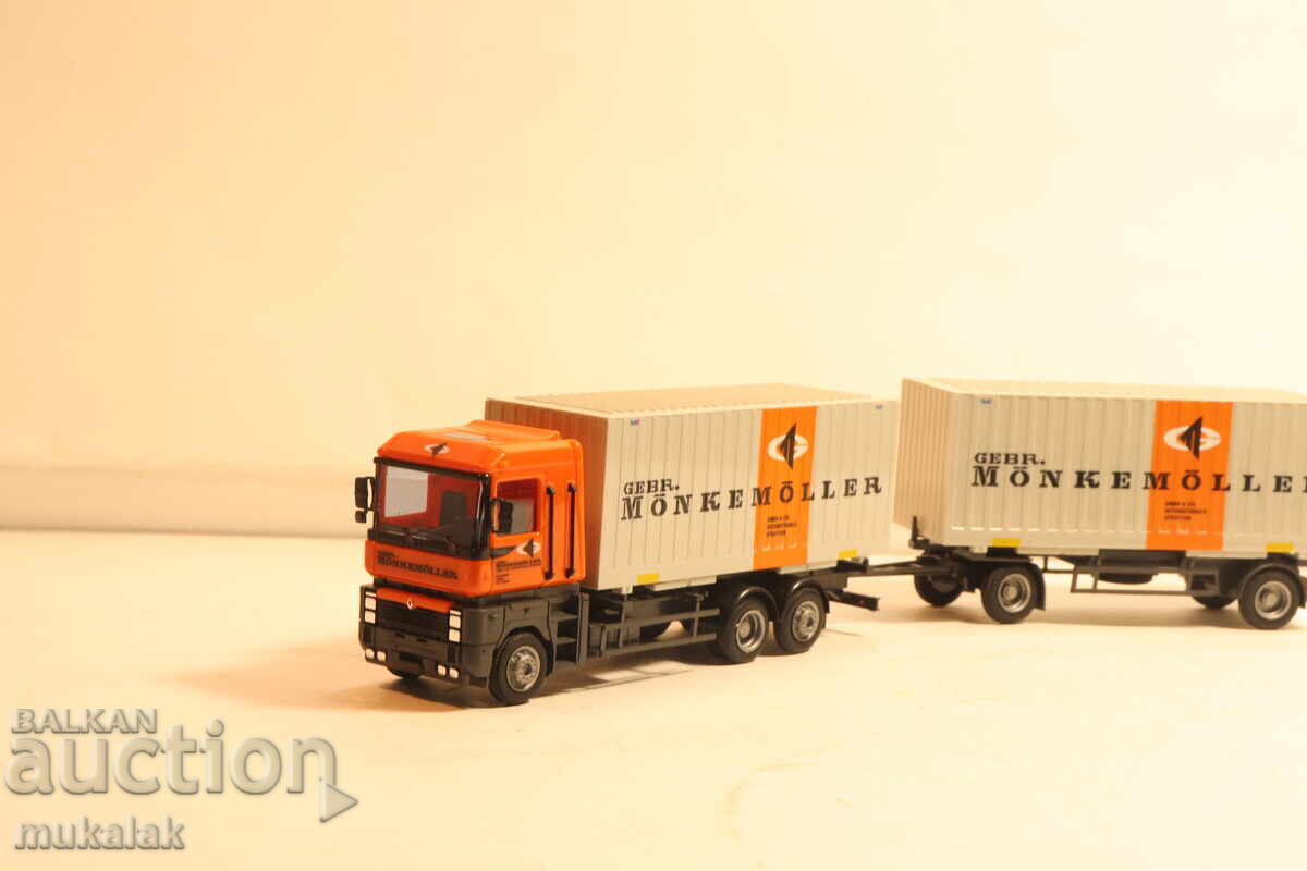 Παράδοση AWM H0 1/87 RENAULT MAGNUM ΜΟΝΤΕΛΟ ΦΟΡΤΗΓΟΥ TIR