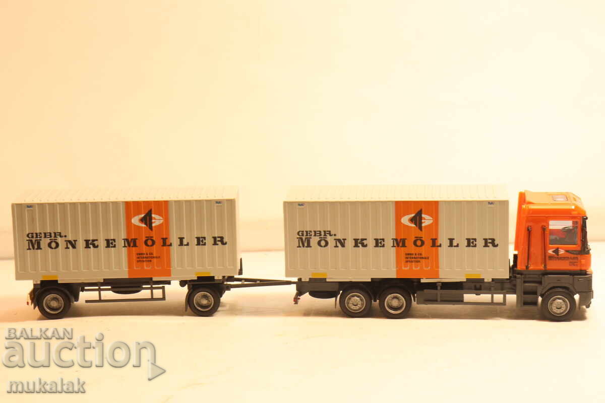 AWM H0 1/87 RENAULT MAGNUM ΜΟΝΤΕΛΟ ΦΟΡΤΗΓΟΥ TIR - 6