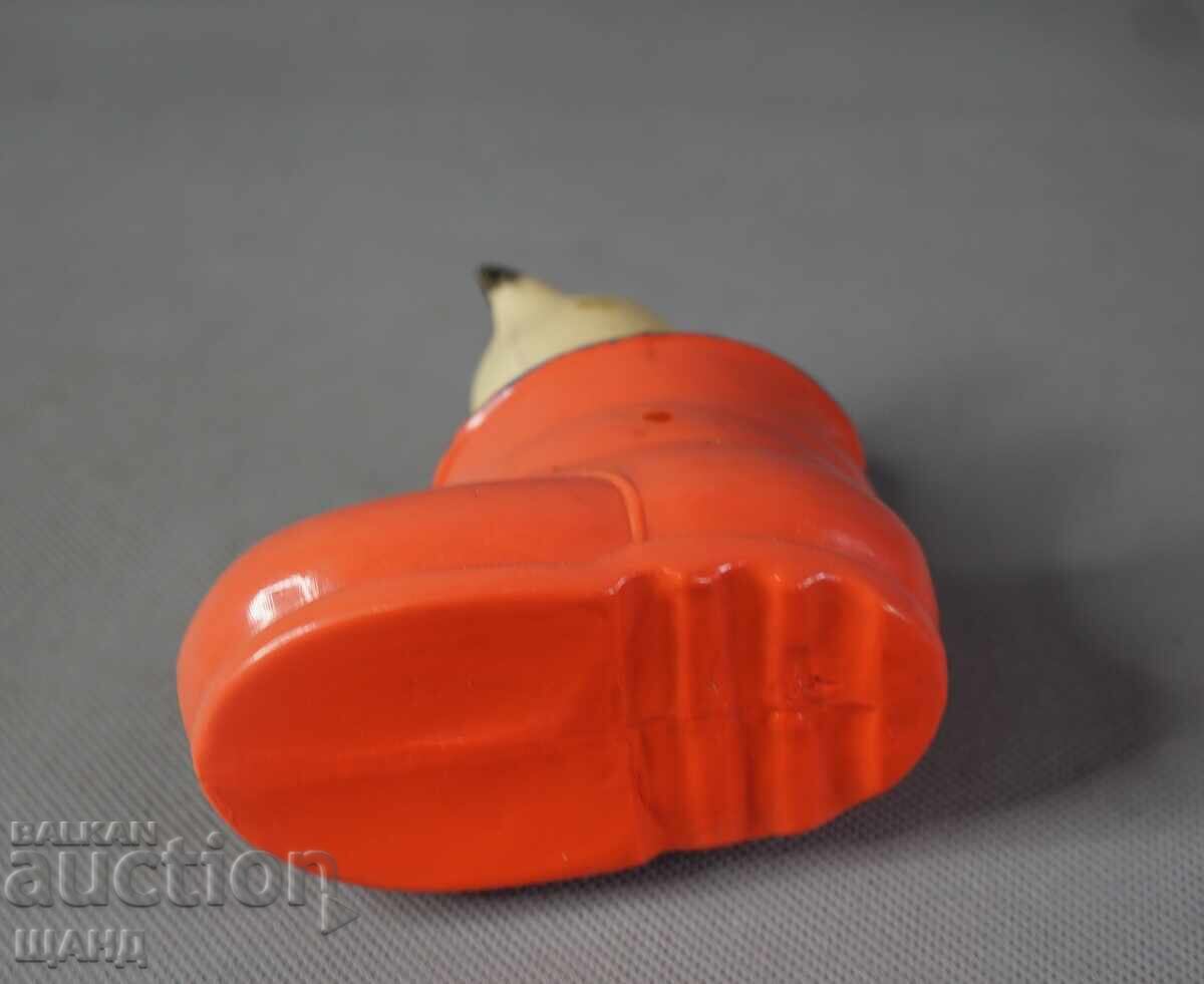 Livrarea Veche figurină jucărie din plastic pisică în pantof